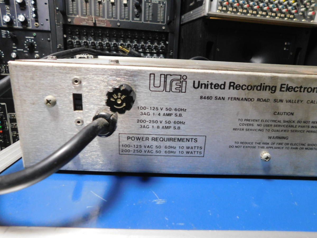 ジャンク UREI Model 539 Room Equalizer イコライザー | www