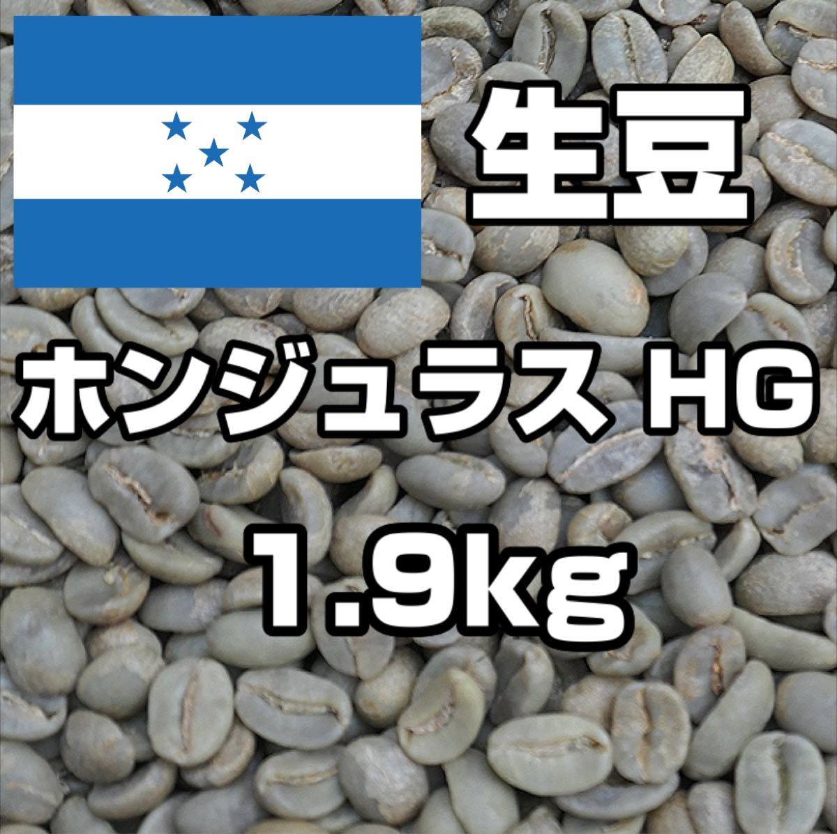 【コーヒー生豆】ホンジュラス HG  1.9kg　 ※送料無料！
