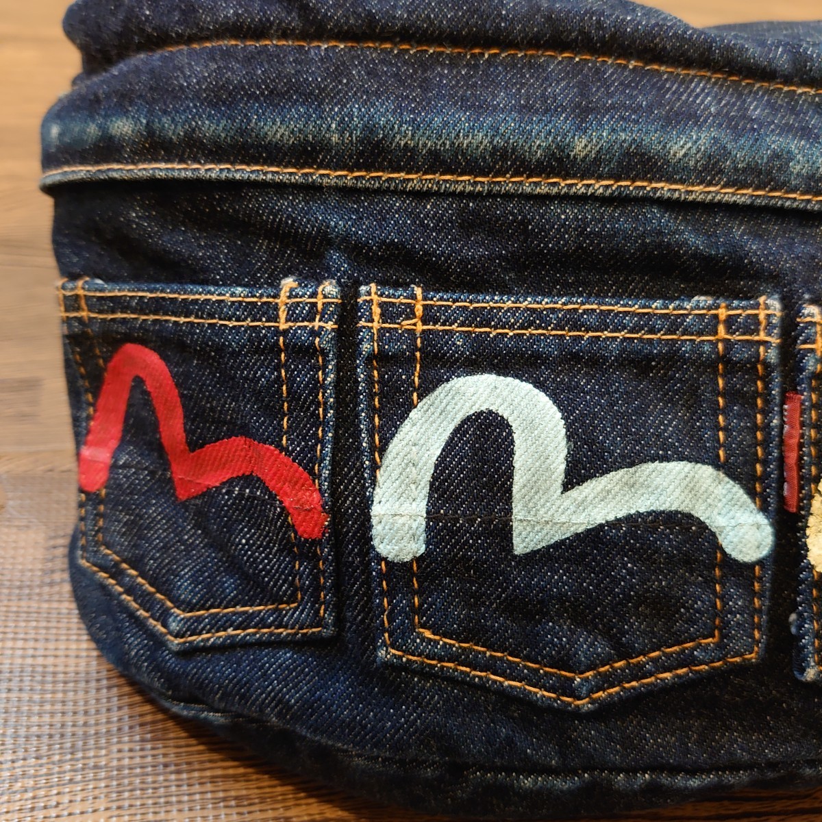 エヴィス EVISU ボディバッグ ウエストバッグ メンズファッション エヴィス EVISU ボディバッグ ウエストバッグ メンズファッション