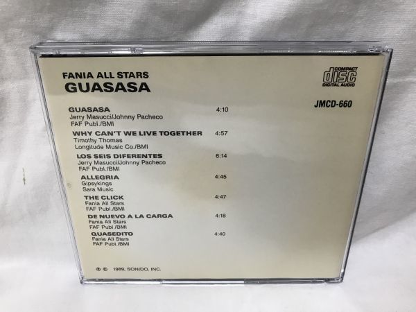 ☆FANIA ALL STARS(ファニア・オール・スターズ)/Guasasa 89年　サルサ　廃盤・レア　C438_画像2