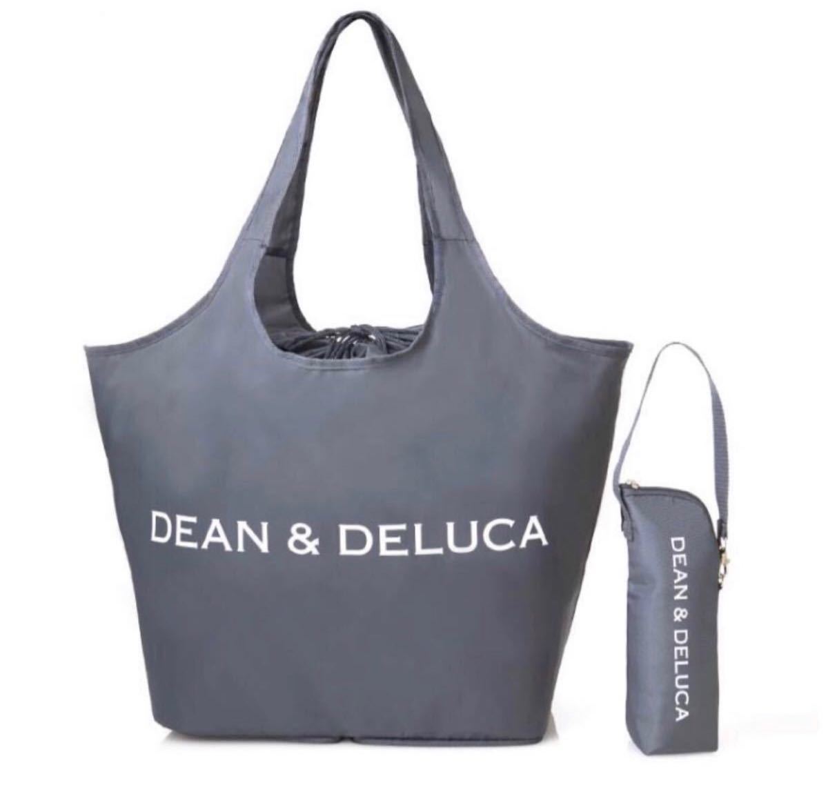 【DEAN&DELUCA】エコバッグ＆保冷ボトルケース グレー