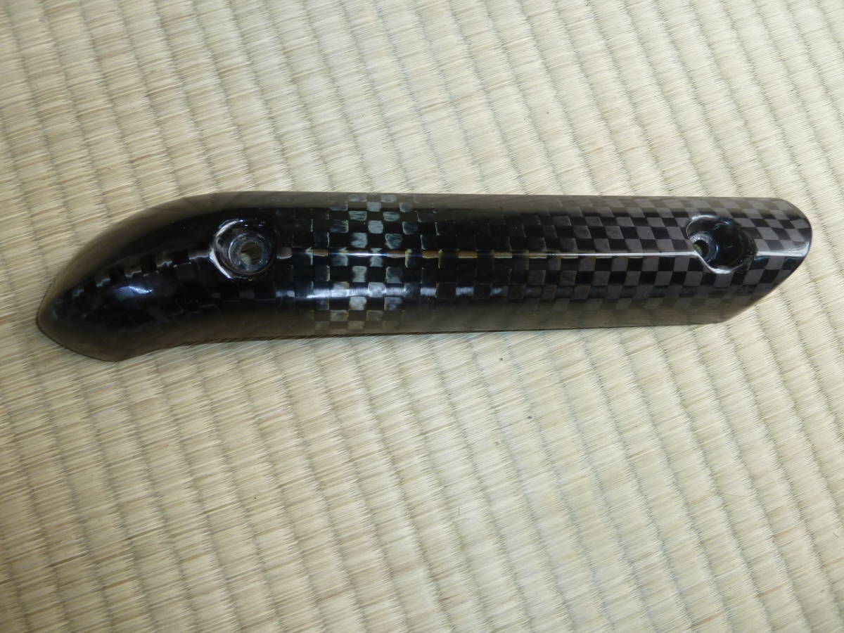 WR250R/X POWERBOX パイプ用 オオタケスペシャル CFRP製 ヒートガード