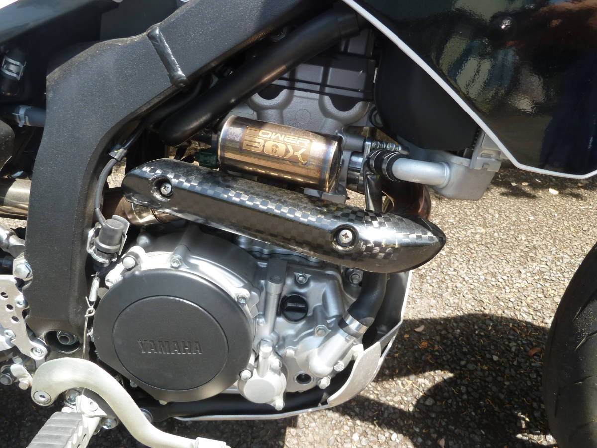 WR250R/X POWERBOX パイプ用 オオタケスペシャル CFRP製 ヒートガード
