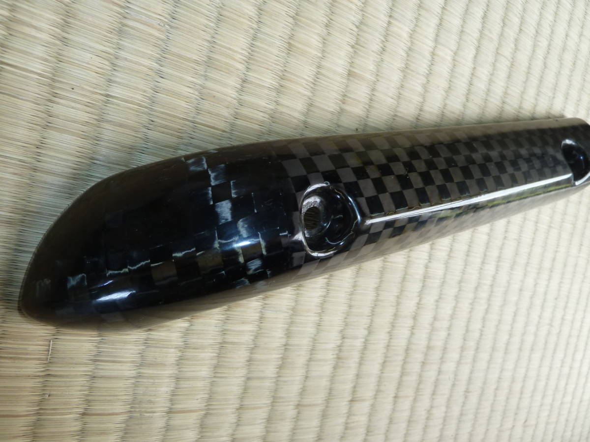 WR250R/X POWERBOX パイプ用 オオタケスペシャル CFRP製 ヒートガード