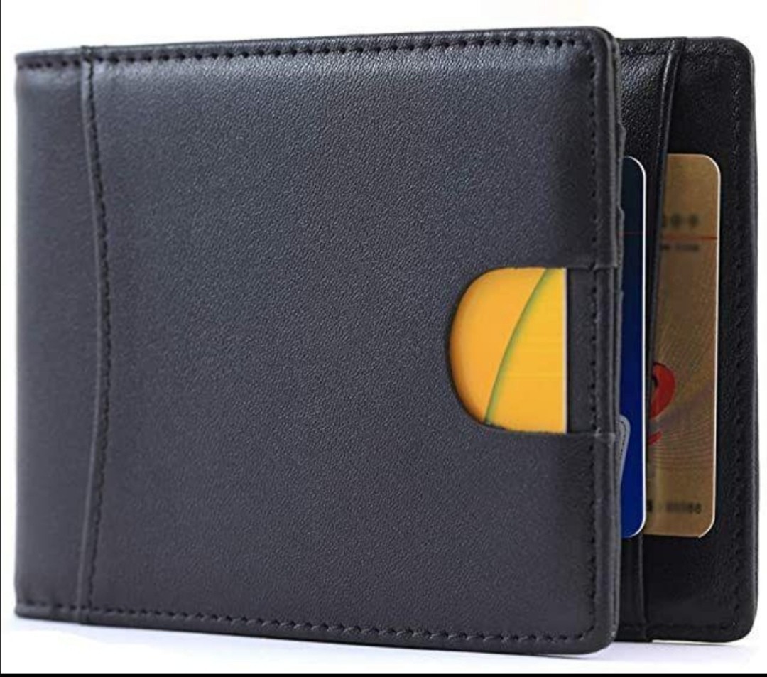 PayPayフリマ｜財布 二つ折り 薄型 マネークリップ メンズ 本革 シンプル 札入れ カード収納