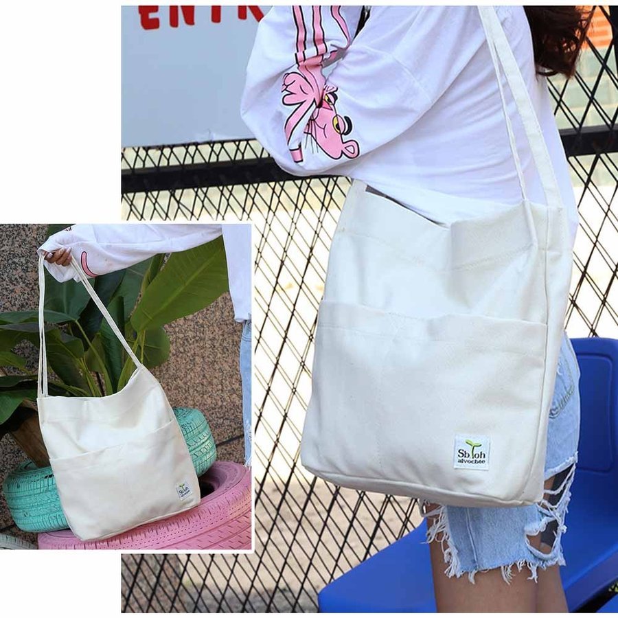 トートバッグ 韓国 買い物バッグ マザーバッグ キャンバストートバッグ ショッピングバッグ 肩掛け ショルダーバッグ カジュアル 