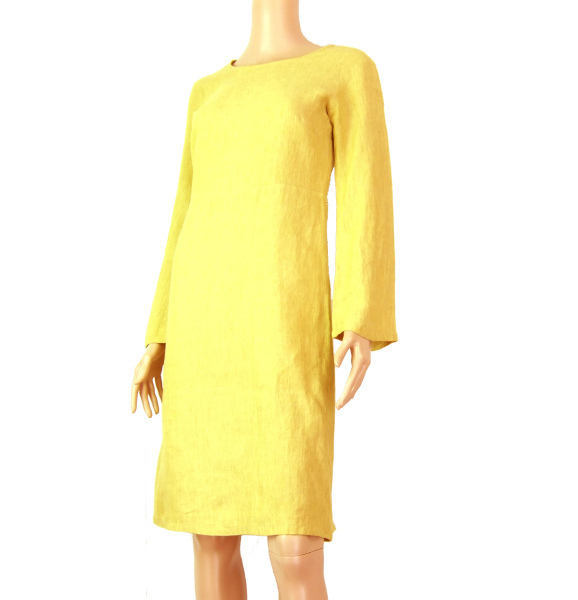 H beautiful goods /agnes b Agnes B beautiful . light .. One-piece small size inscription 36 number (7 number S size corresponding ) yellow / yellow spring summer direction . meal .... lady's 