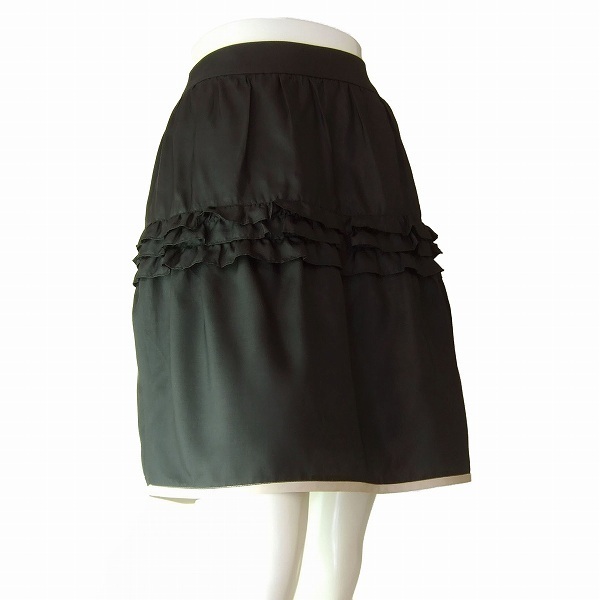 信頼 スカート アナトリエ ベージュ×パープル 美品 36 agapeeurope.org