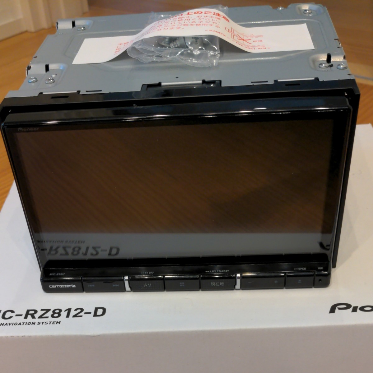 AVIC-RZ812 AVIC-RZ812-D 楽ナビ 新車外し 未使用-