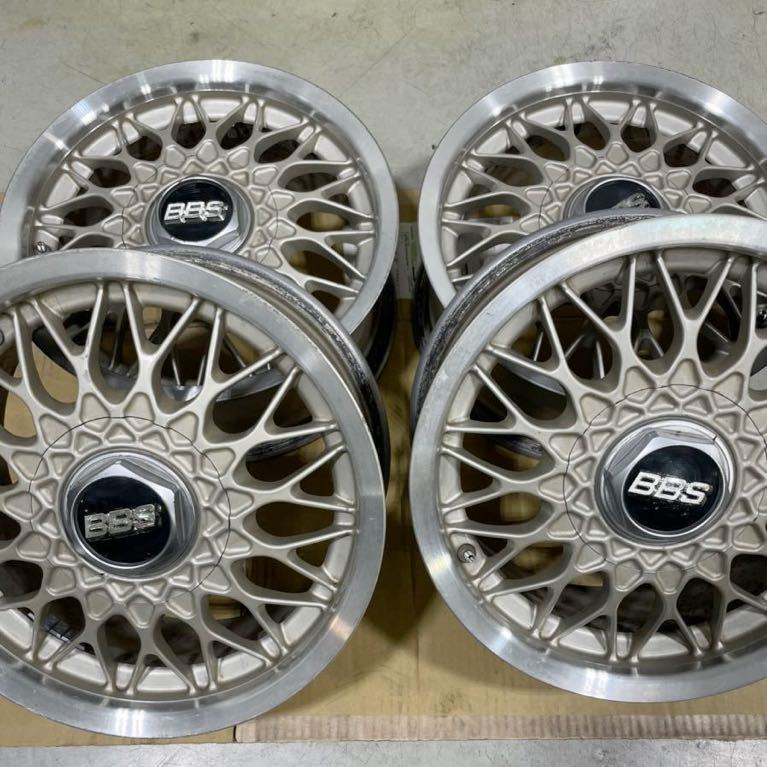 BBS RG036 14インチ 6J +40 PCD100 4穴 4本 センターキャップ付き_画像1