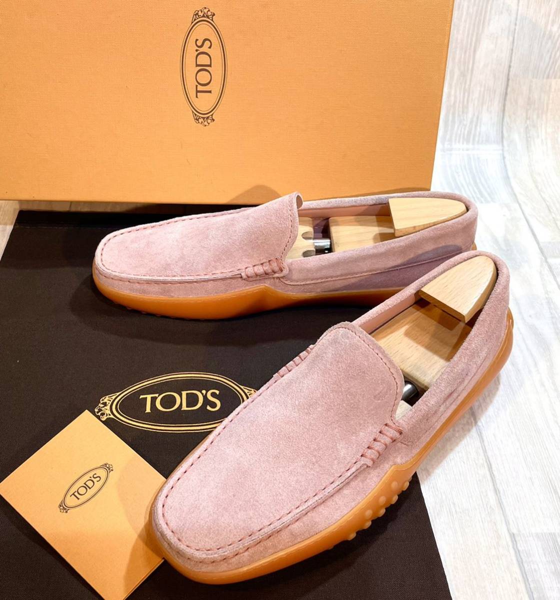 超目玉】 トッズ TOD'S メンズ シューズ モカシン ドライビング レザー