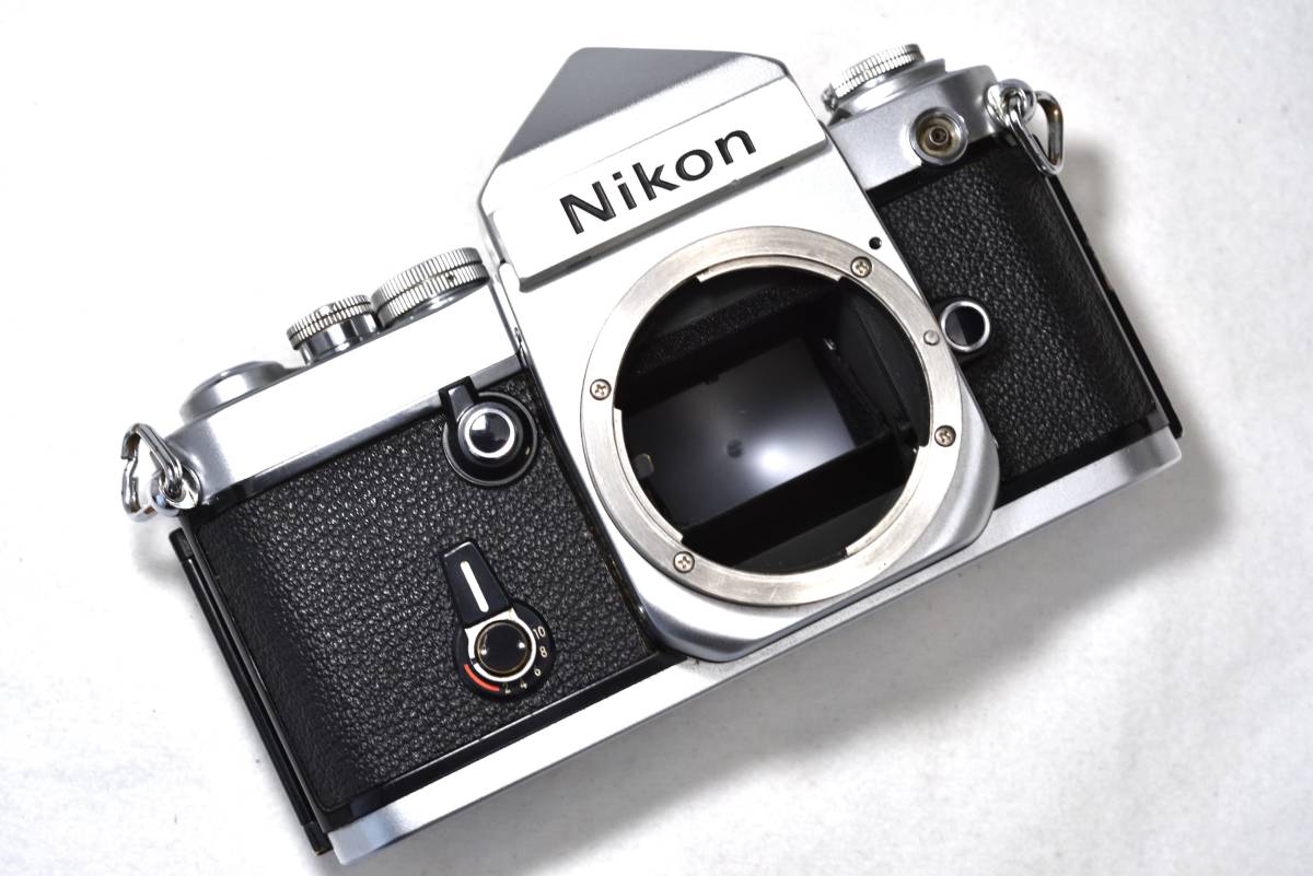 【整備済動作品】Nikon F2 アイレベル シルバー シリアルナンバー731万台 _画像10