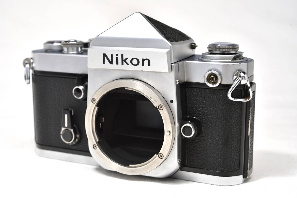 【整備済動作品】Nikon F2 アイレベル シルバー シリアルナンバー731万台 _画像1