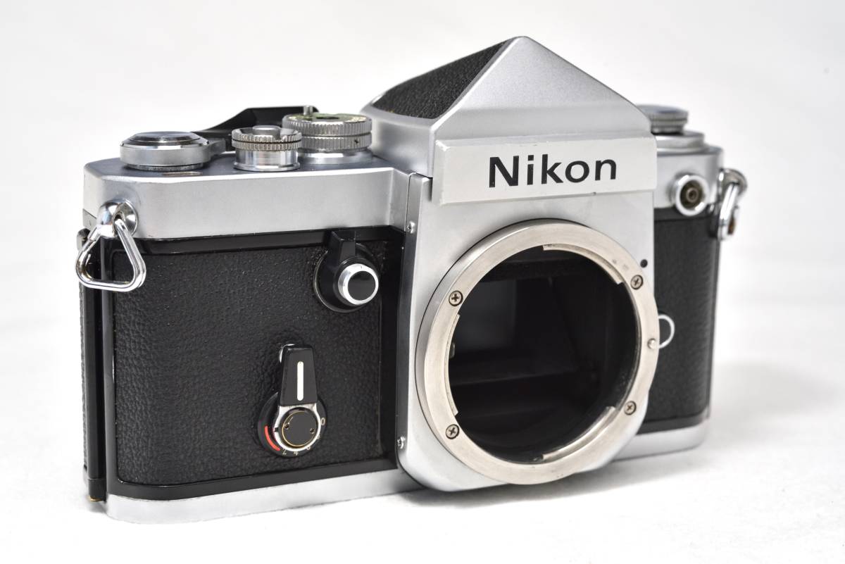 【整備済動作品】Nikon F2 アイレベル シルバー シリアルナンバー731万台 _画像2