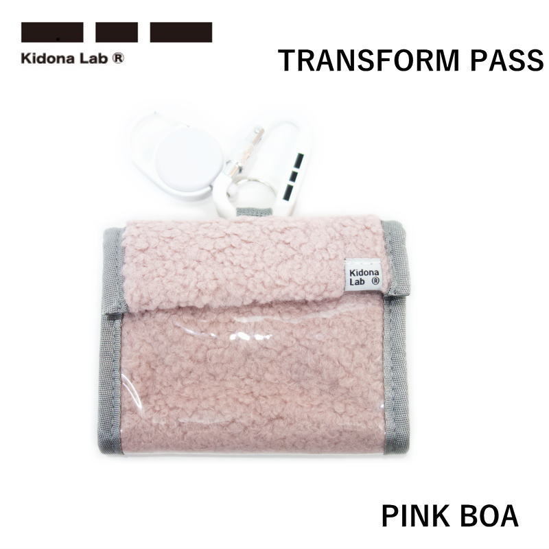 *[FREE size ] KIDONA LAB TRANSFORM PASS color :PINK BOA pass case case ticket holder snowboard snowboard ski 