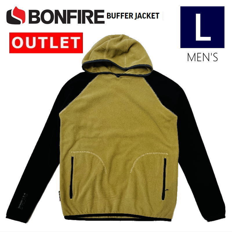 【OUTLET】 BONFIRE CLAY PO HOODIE DESERT Lサイズ メンズ スノーボード スキー ジャケット JACKET アウトレット_画像1