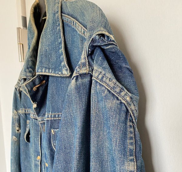 ラングラー【Wrangler 24MJ 】 50s 60s デニムジャケット ダメージ品