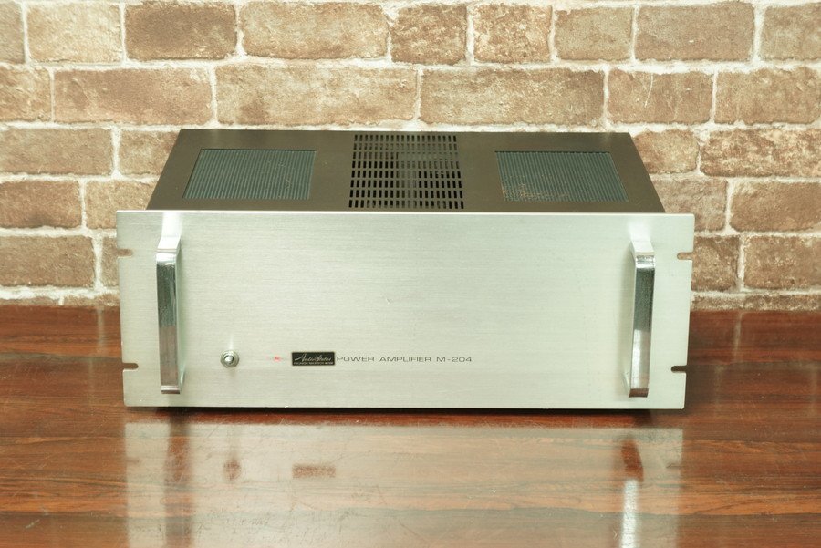 Yahoo!オークション - NIKKO M-204 ニッコー パワーアンプ A級 Yahoo!オークション - NIKKO M-204 ニッコー パワーアンプ A級
