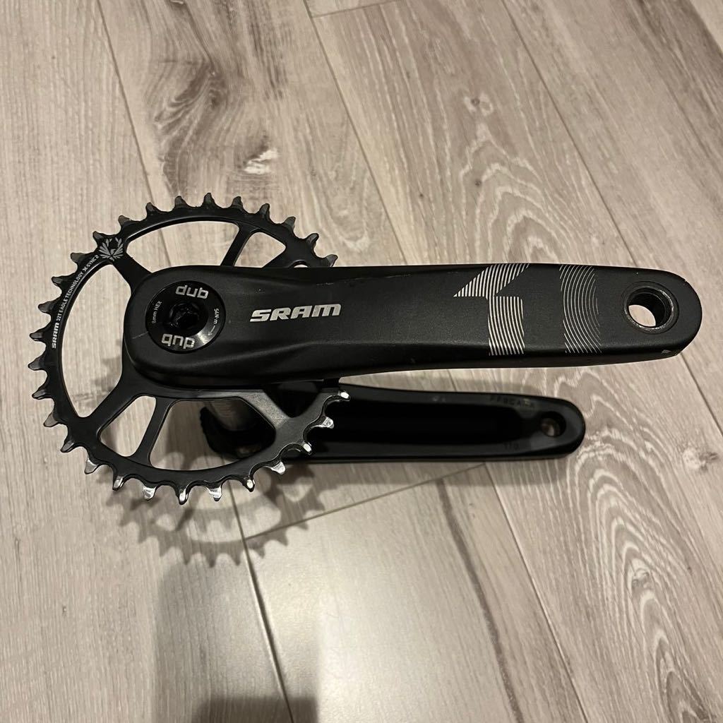SRAM X1 1000 EAGLE DUB 32t 170mm 中古 SRAM X1 1000 EAGLE DUB 32t 170mm 中古