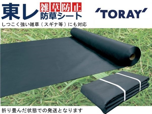 ( Toray dark gray 210cm×2.7m×2 sheets ) Toray TORAY.. prevention weeding weed proofing seat 