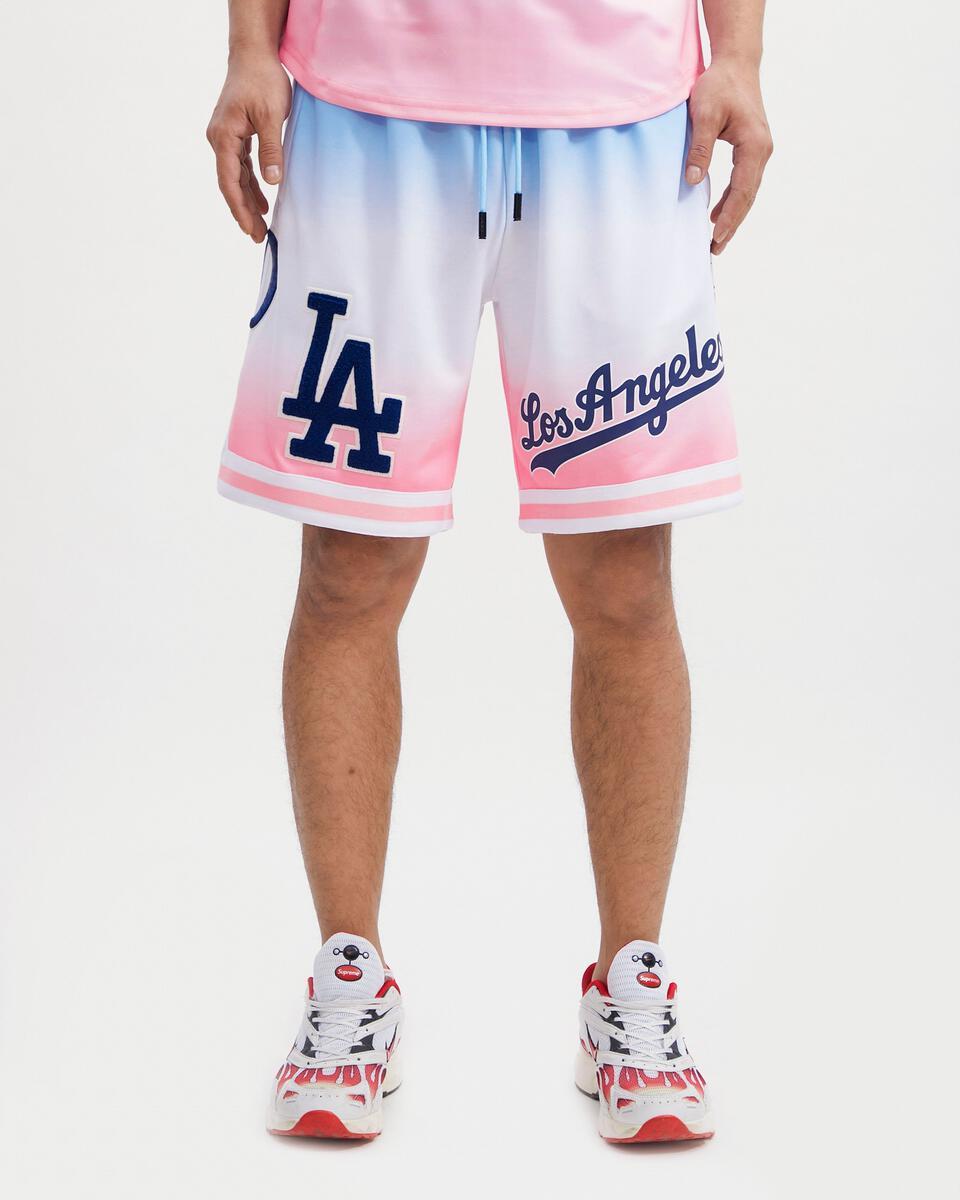 BF92)PRO STANDARD Los Angeles Dodgers スウエットハーフパンツ/M/ロサンゼルス・ドジャース