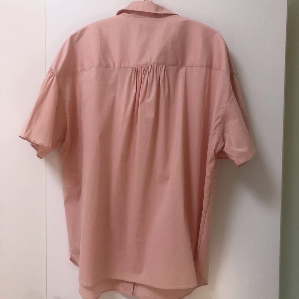 1 раз надеты для .!used прекрасный товар Macintosh London короткий рукав оборка блуза размер 38 розовый 