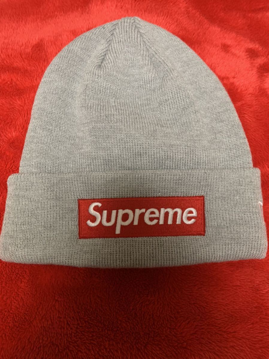 Supreme ビーニー ニット帽 New Era Box Logo Beanie ニューエラ 