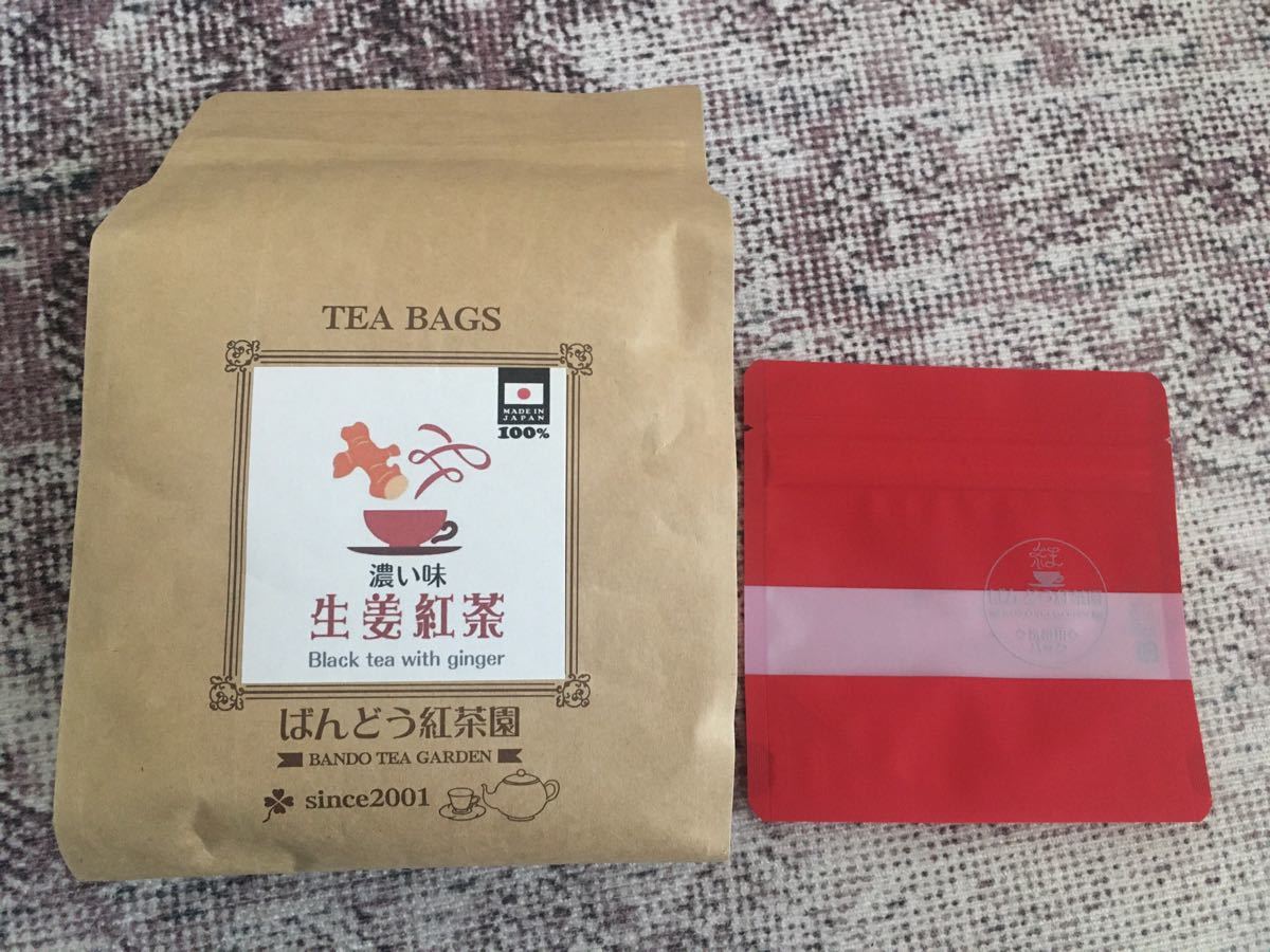 あっひー様専用☆ばんどう紅茶 生姜紅茶 濃い味 日本産100パーセント 60ティーバッグ入