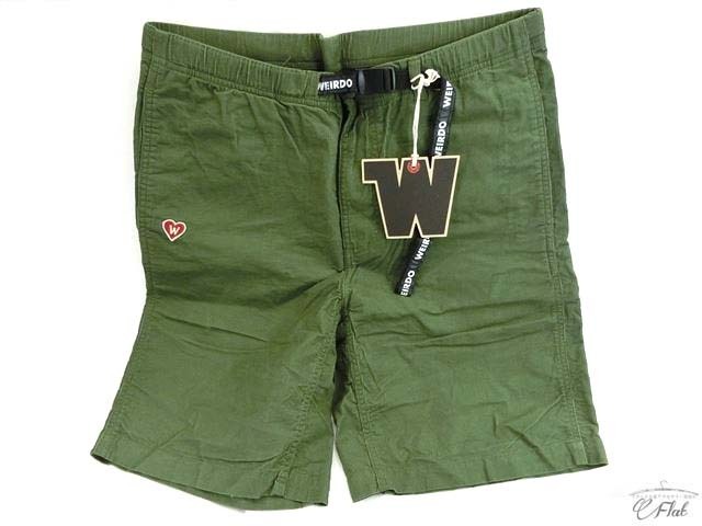 ウィアード WEIRDO WRD-21-SS-27　イージーショーツ　パンツ ショートパンツ green L