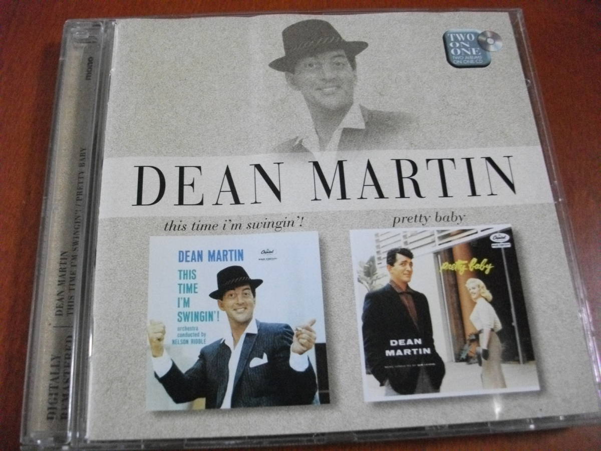 【CD】ディーン・マーティン Dean Martin / 「This Time I'm Swingin' ! 」 「Pretty Baby」 2 on 1 (Capital)　_画像1