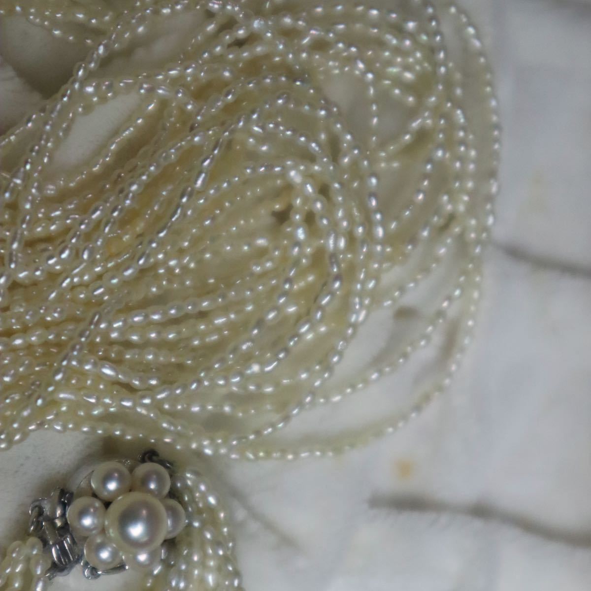 貴重 タサキ TASAKI 田崎真珠 砂ケシパール ネックレス アコヤ 貴重 タサキ TASAKI 田崎真珠 砂ケシパール ネックレス アコヤ