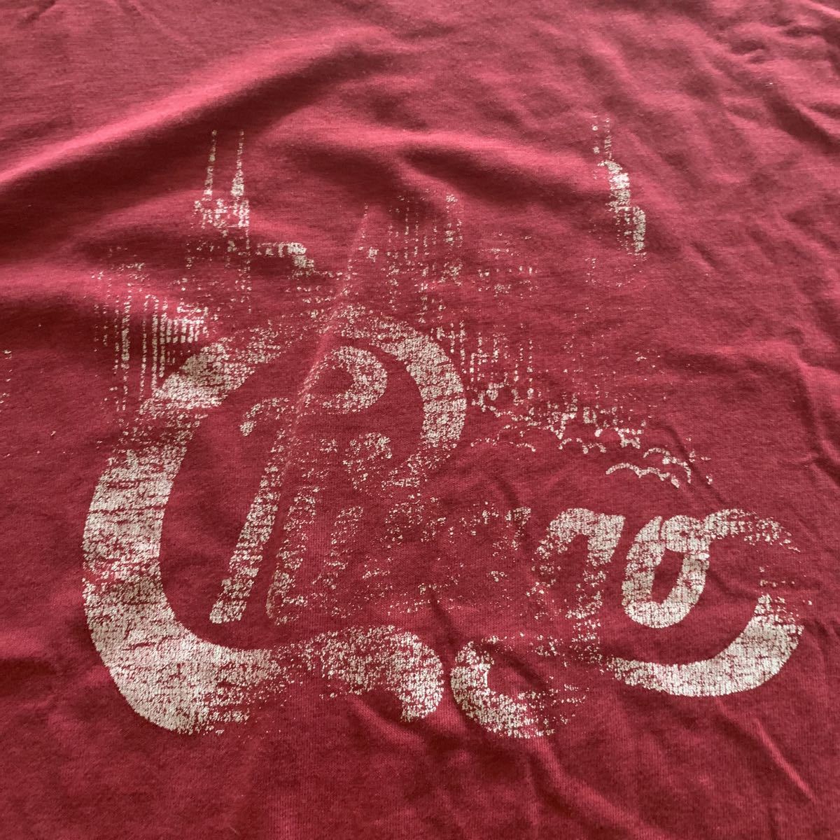 80s 90s【Hanes】chicago バンドTシャツ USA製 Mサイズ ビンテージ_画像2