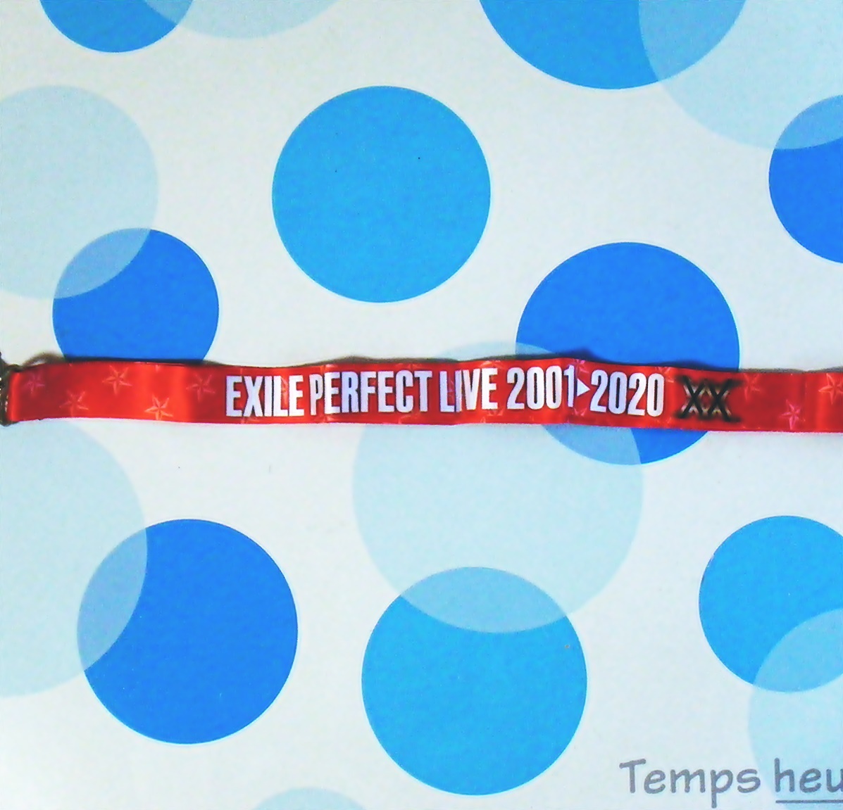 未使用品★EXILE PERFECT LIVE 2001 2020 ネックストラップ IGNITION・AKIRA _画像3