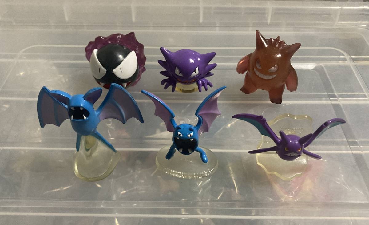 ポケモン フィギュア モンコレ 6種セット ズバット ゴルバット ポケモン フィギュア モンコレ 6種セット ズバット ゴルバット