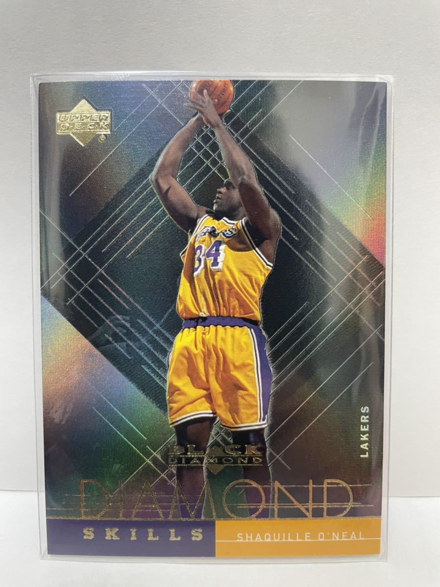 NBAカード　シャキール・オニール　SHAQUILLE O’NEAL BLACK DIAMOND DIAMOND SKILLS UPPER DECK 2000 【レイカーズ時代】【DS8】