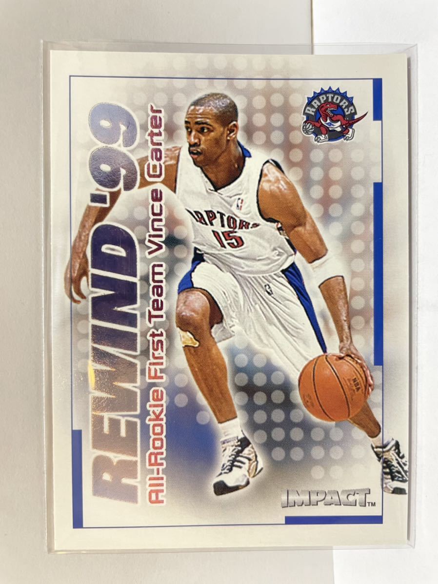 NBAカード ビンス・カーター VINCE CARTER REWIND'99 All-Rookie First