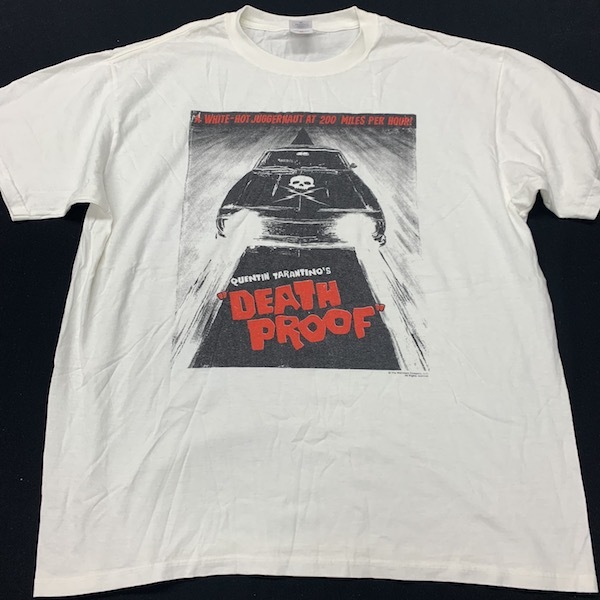 DEATH PROOF Tシャツ 00s ヴィンテージ コピーライト 映画T タランティーノ デスプルーフ プラネットテラー パルプフィクション_画像1