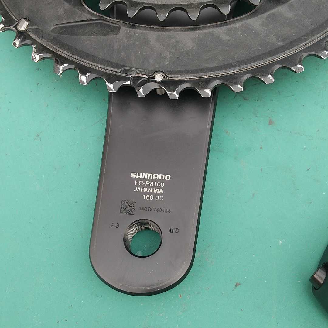 愛用 SHIMANO シマノ FC-R8100 2x12s 52-36T クランクセット ULTEGRA 激安直販 シマノ 8100 FC アルテグラ クランク パーツ