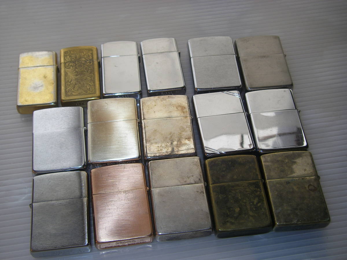 ☆ ZIPPO ジッポーライター 大量 色々 16個 ☆ | monsterdog.com.br