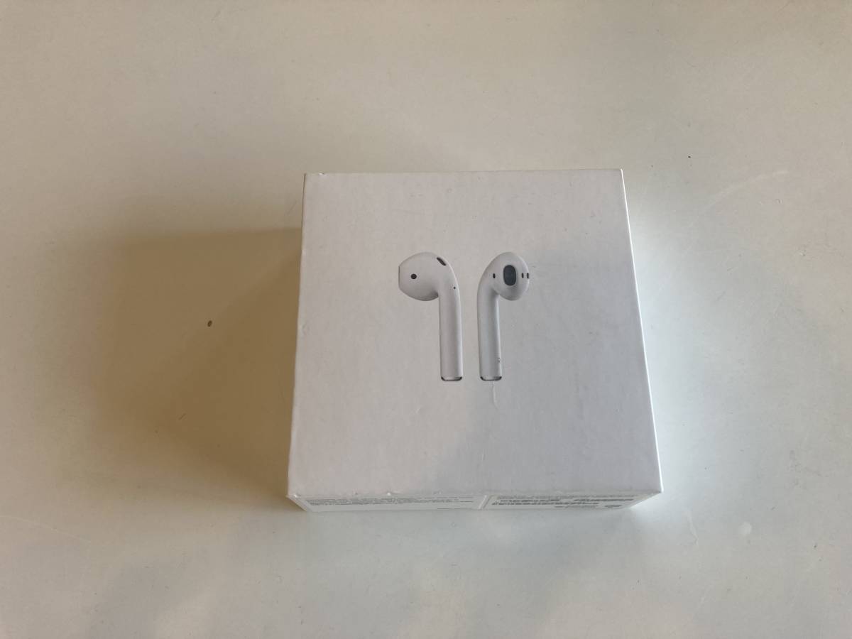 《中古品1円スタート》Apple AirPods 第2世代 MRXJ2J/A A2032 A2031 A1938　動作未確認の為ジャンク_画像1