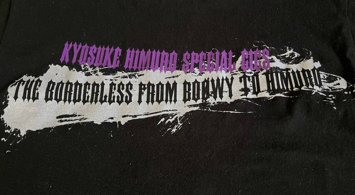 KYOSUKE HIMURO 氷室京介 the borderless boowy vs himuro ツアーT