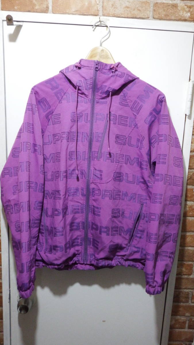 Supreme シュプリーム 21AW LOGO RIPSTOP HOODED TRACK JACKET ロゴ