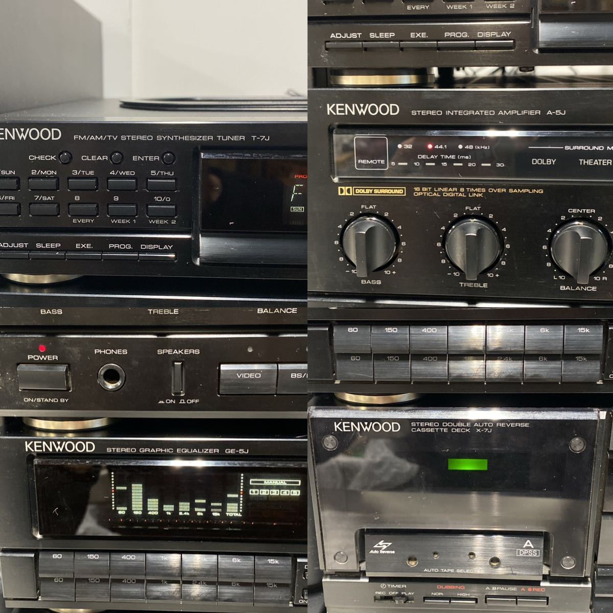 KENWOOD ケンウッド ROXY ロキシー T-7J/A-5J/GE-5J/X-7J/DP-7J KENWOOD ケンウッド ROXY ロキシー T-7J/A-5J/GE-5J/X-7J/DP-7J