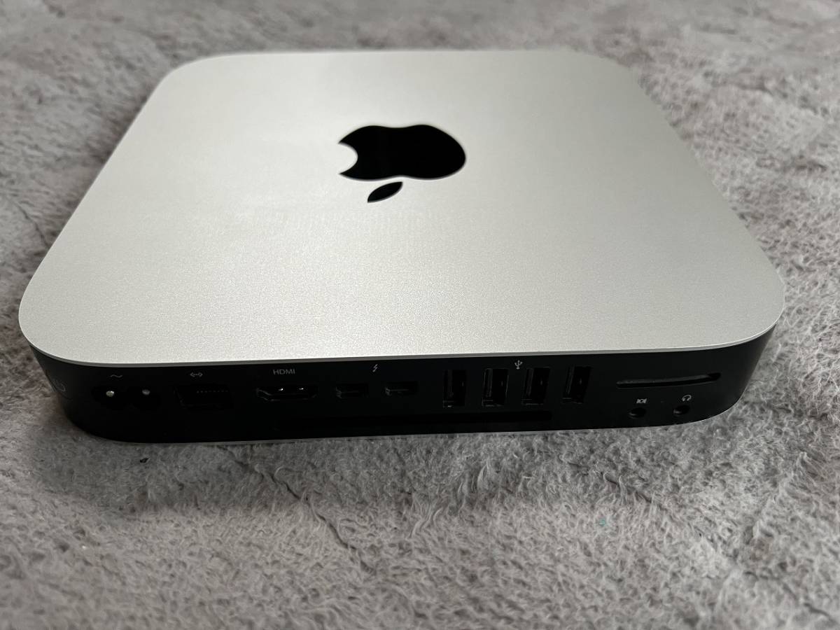1円スタート Apple Mac mini (Late 2014) Core i5 1.4GHz/4GB/500GB-HDD+512GB-SSD 中古品