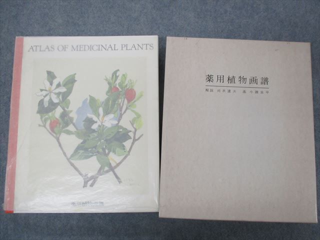 RY05-021 日本臨牀社 薬用植物画譜 1985 刈米達夫/小磯良平 ☆ L4D www