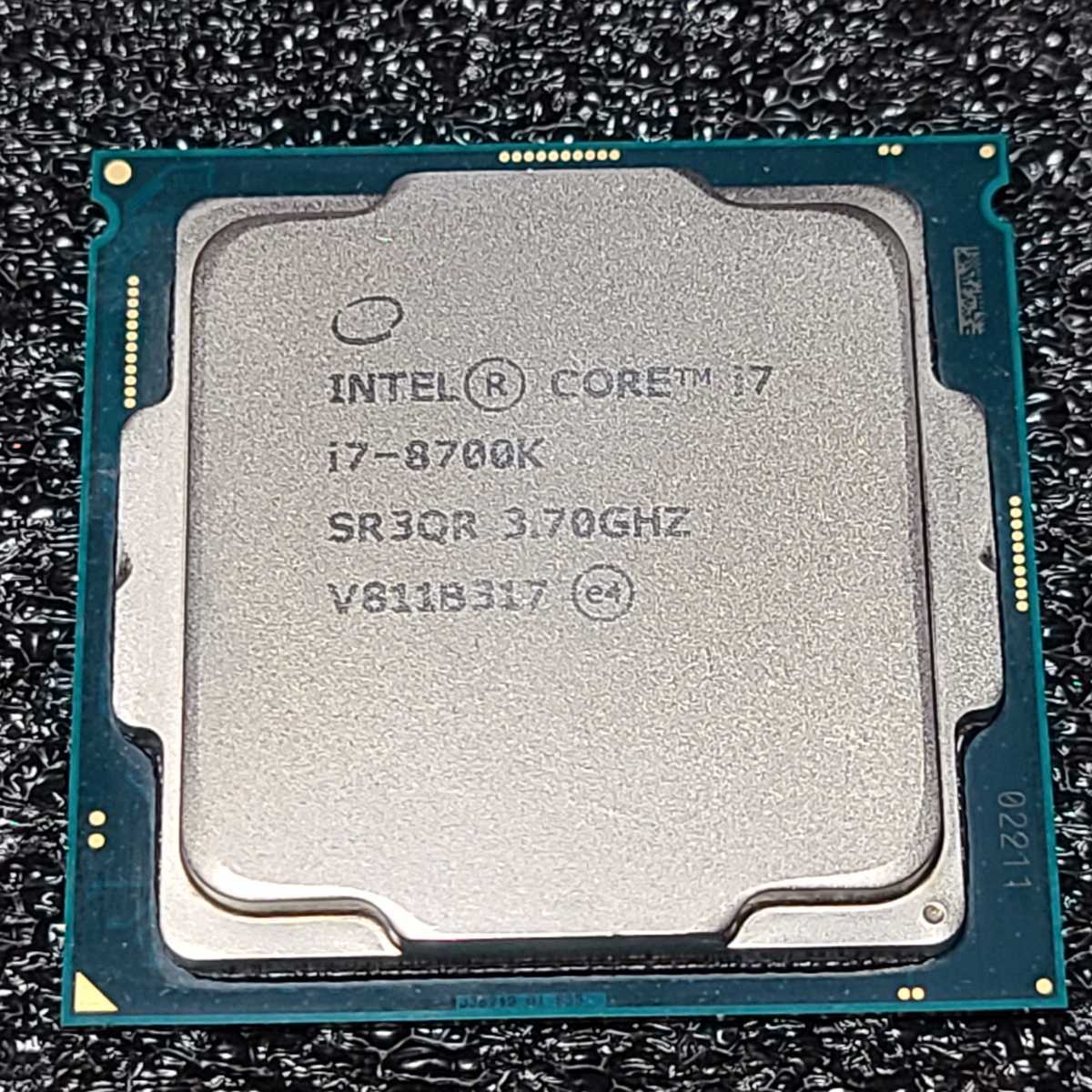 CPU Intel Core i7 8700K 3.7GHz PCパーツ インテル 動作確認済み (2