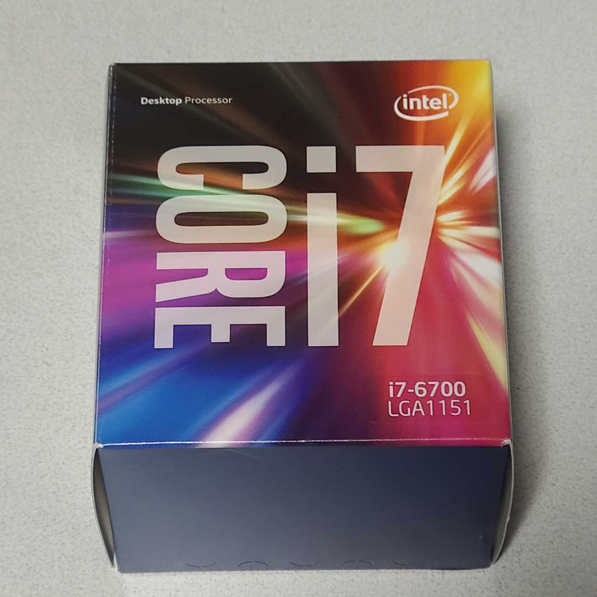 CPU Intel Core i7 6700 3.4GHz PCパーツ インテル 動作確認済み