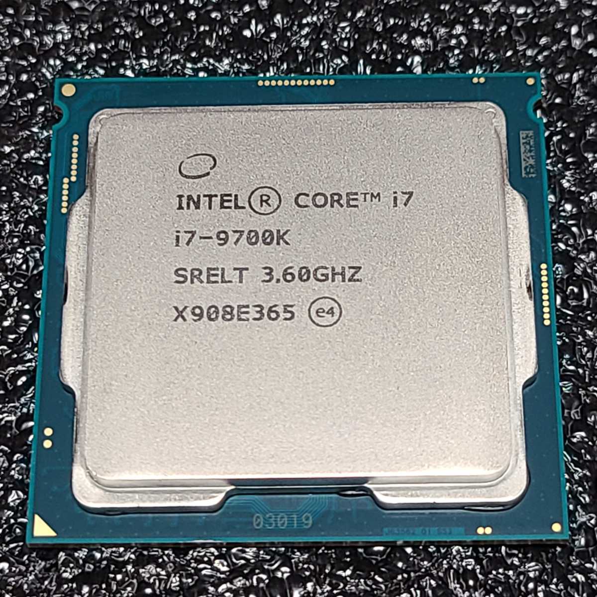 新しい到着 3.6GHz 9700K i7 Core Intel CPU PCパーツ (2) 動作確認 ...