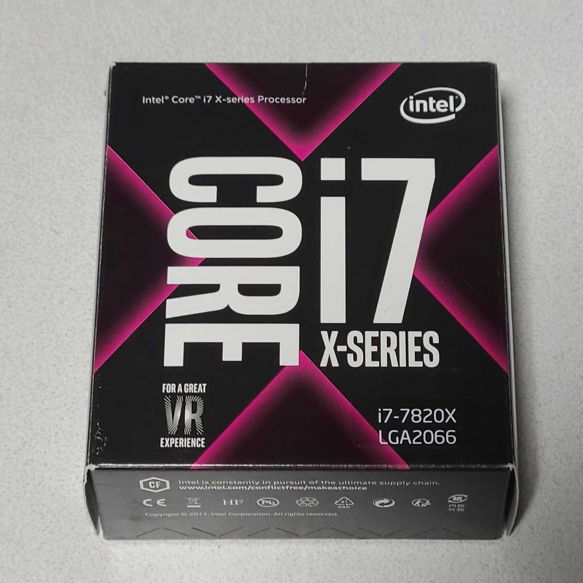 【在庫有】 CPU Intel Core i7 7820X 3.6GHz 8コア16スレッド Skylake-X PCパーツ インテル 動作確認済み (1) Core i7