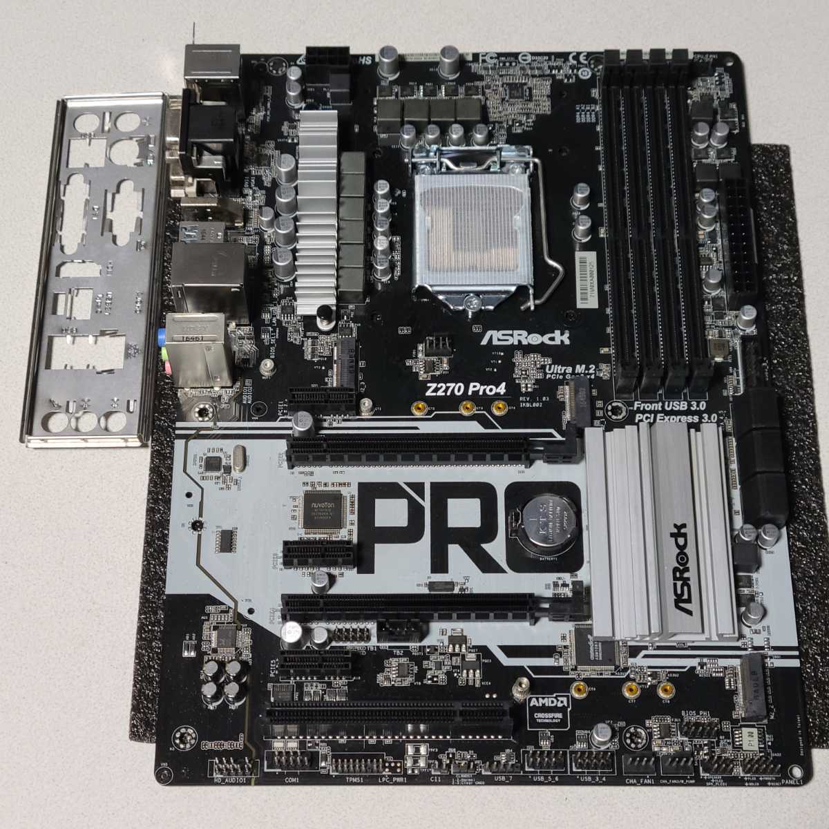 ASRock Z270 Pro4 IOパネル付属 LGA1151 ATXマザーボード 第6・7世代CPU対応 最新Bios 動作確認済 PCパーツ  www.movistock.com